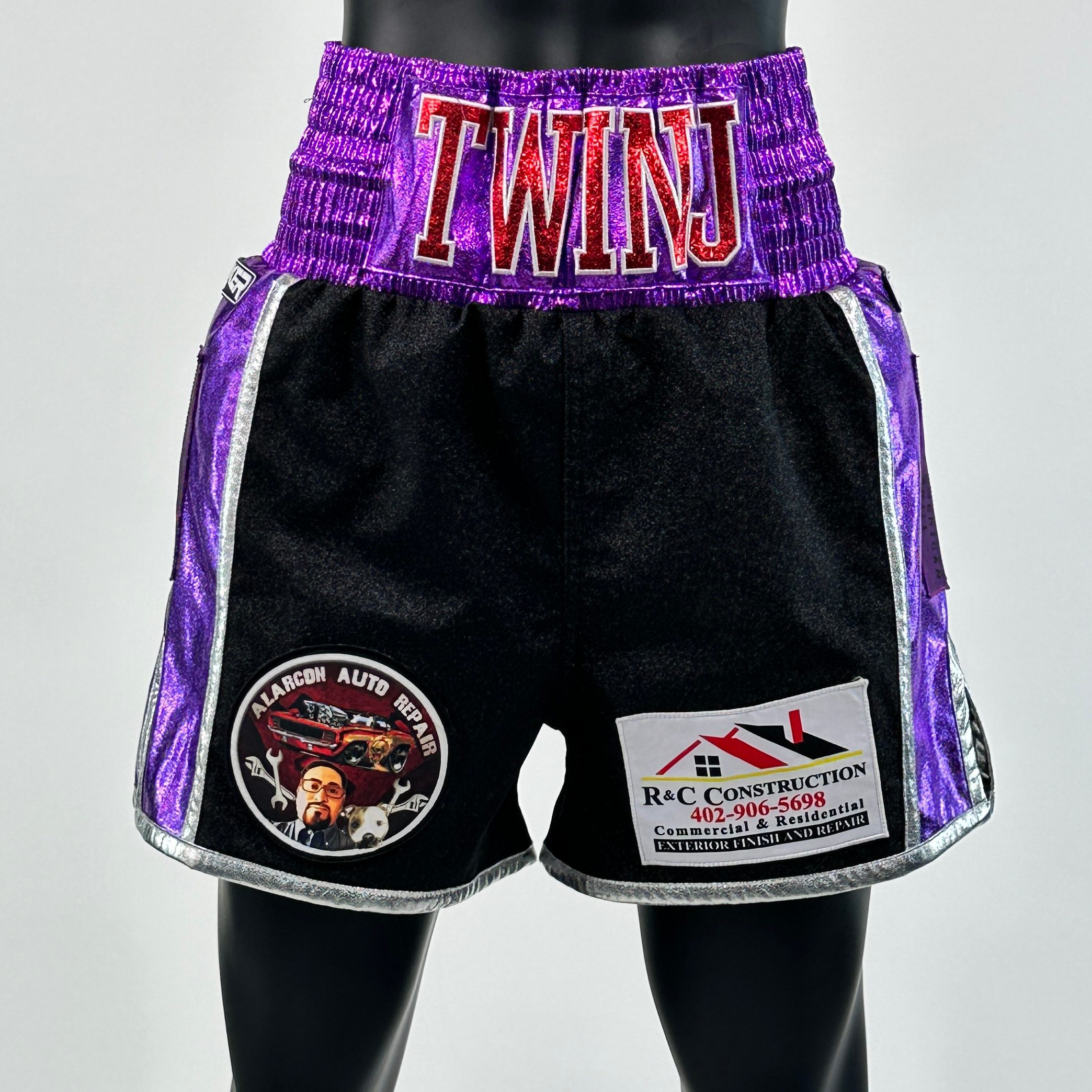 Side Stripe BX  Jose WOMENS Custom Boxing Shorts & Trunks