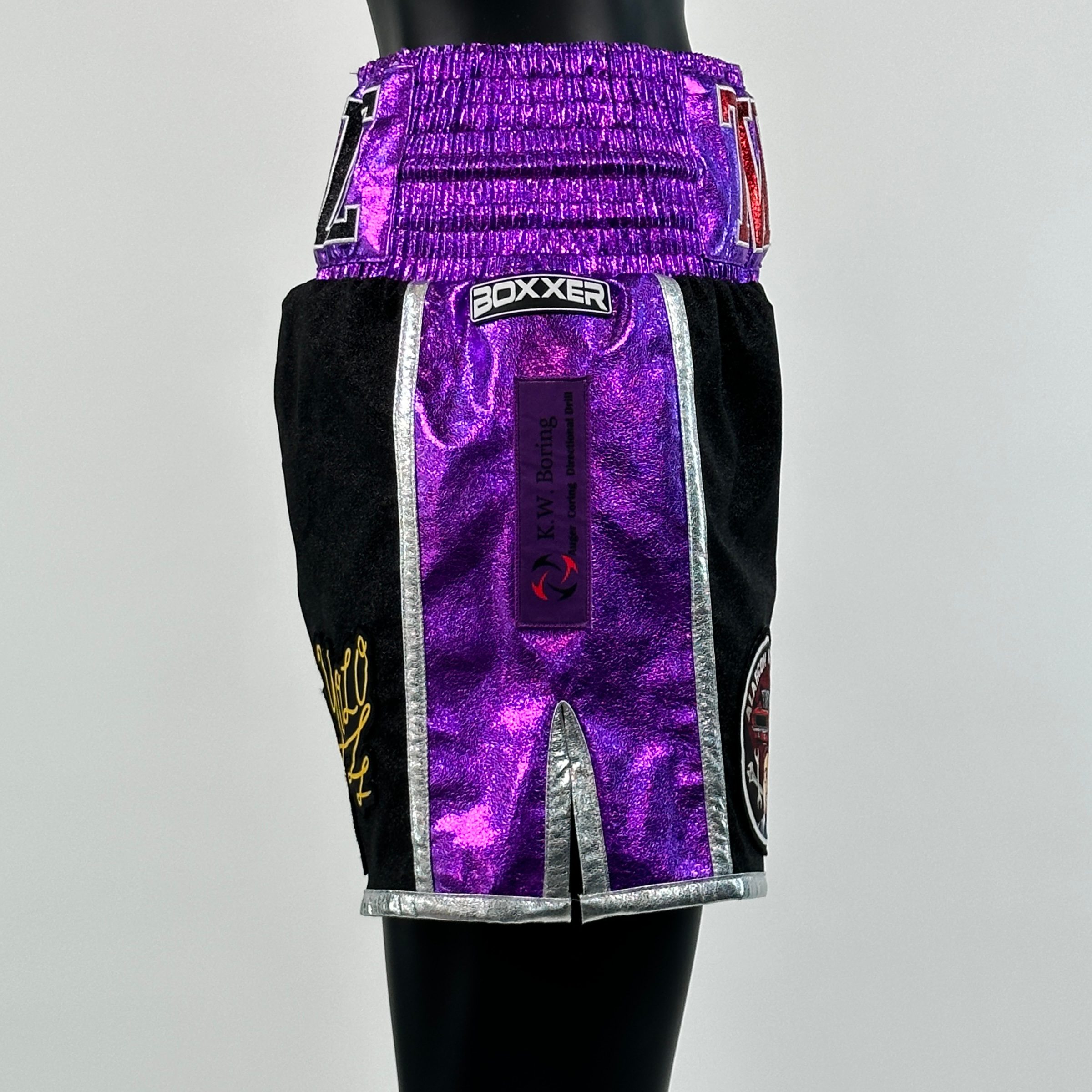 Side Stripe BX  Jose WOMENS Custom Boxing Shorts & Trunks