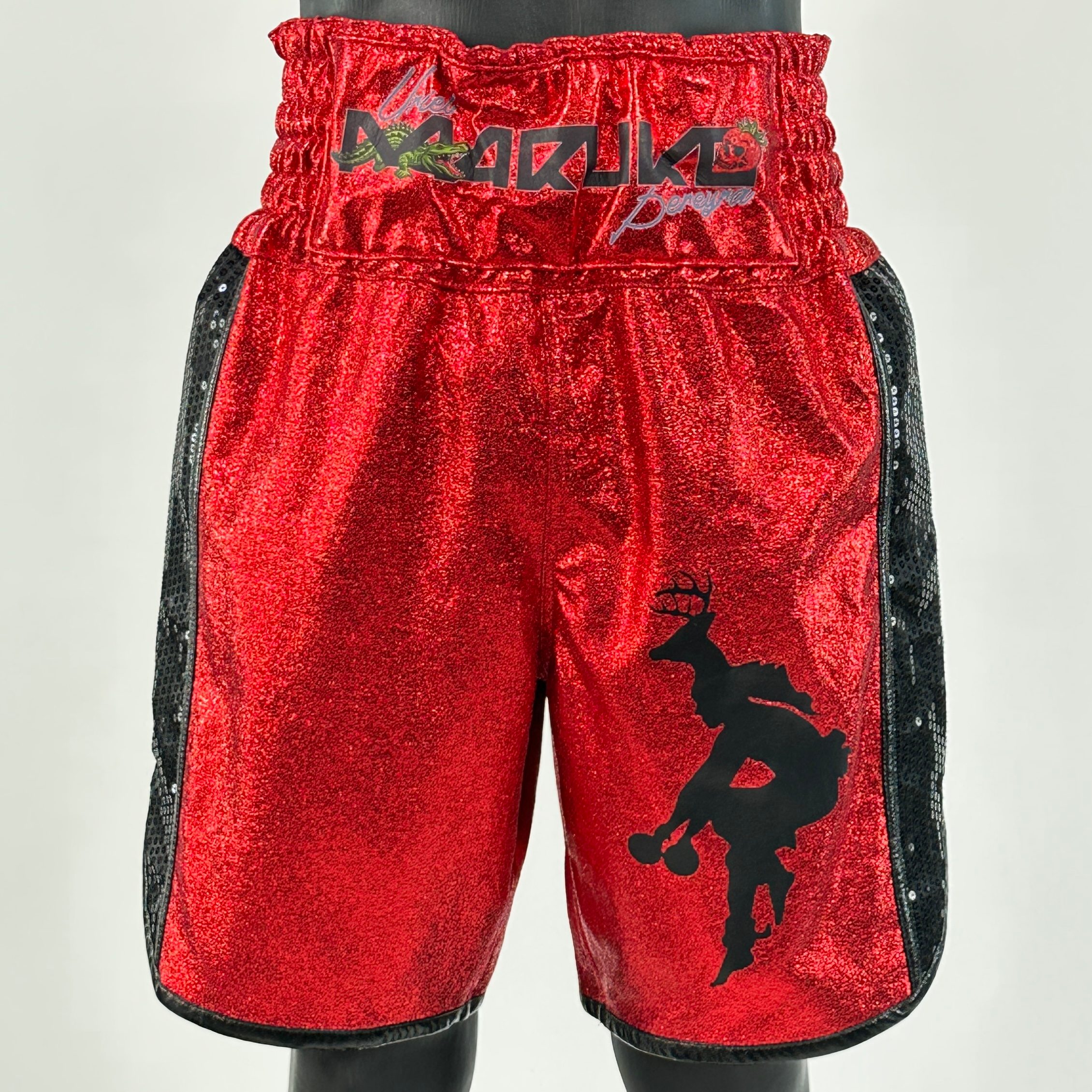 Side Stripe BX  Lorena Custom Boxing Shorts & Trunks