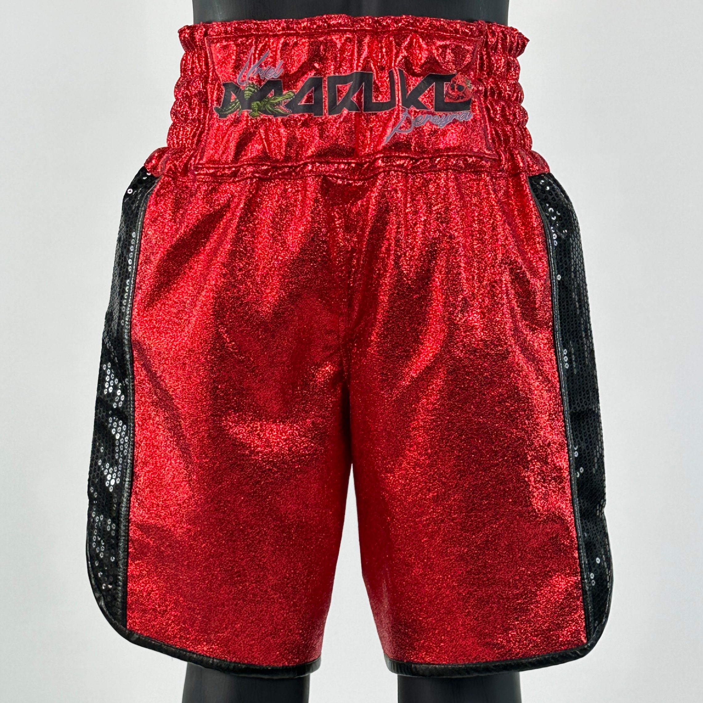 Side Stripe BX  Lorena Custom Boxing Shorts & Trunks