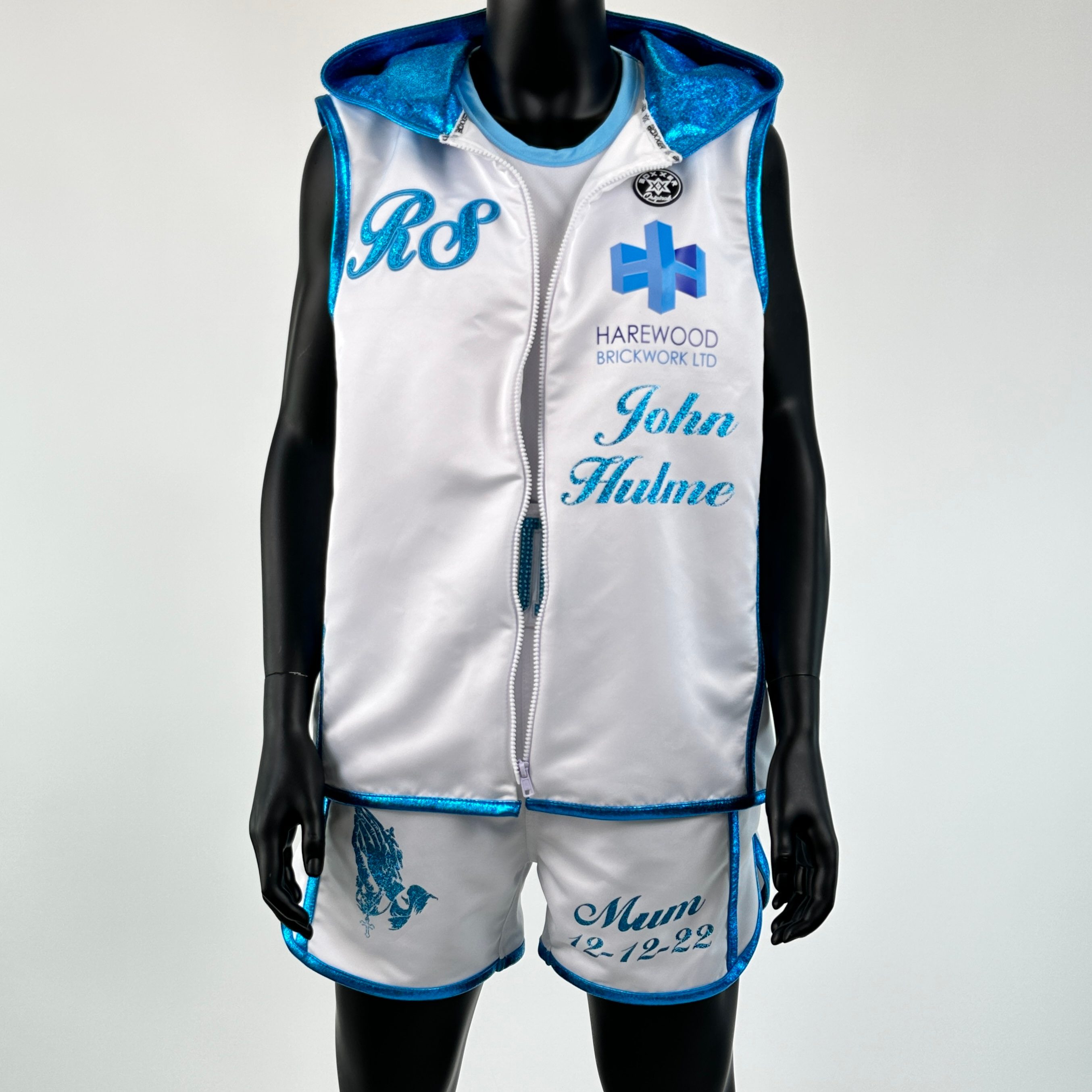 Side Stripe BX  rubi WOMENS Custom Boxing Shorts & Trunks