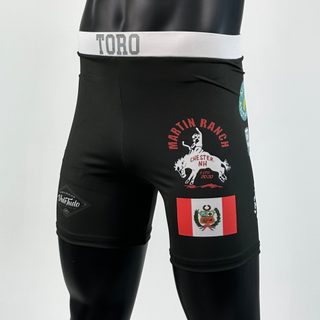 Classic Vale Tudo MMA Black Charlotte Compression Shorts