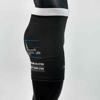 Classic Vale Tudo MMA Black Charlotte Compression Shorts