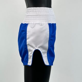 Side Stripe MTS Old Blue WOMENS Muay Thai Shorts