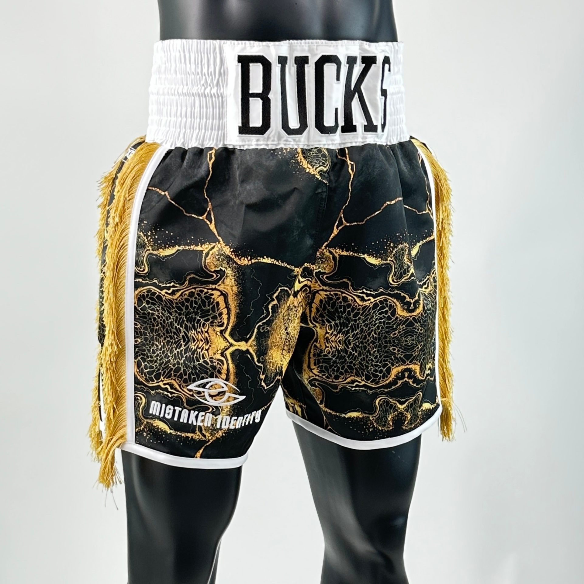 Side Stripe BX  Aidam Custom Boxing Shorts & Trunks