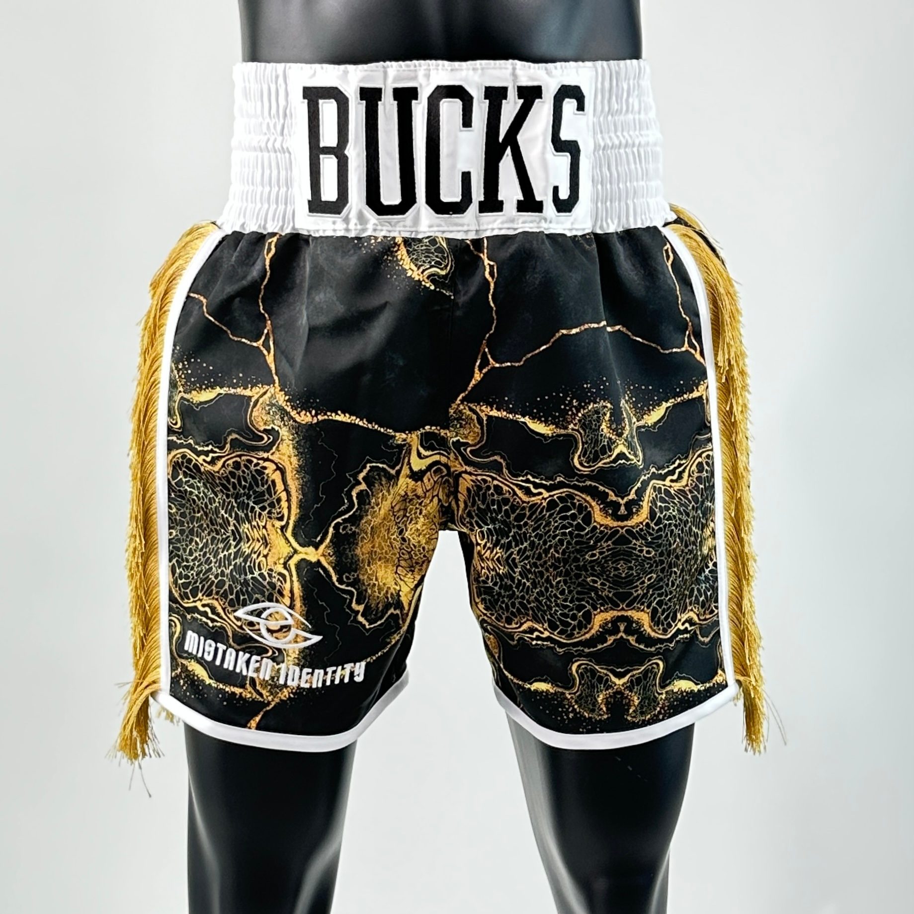 Side Stripe BX  Aidam Custom Boxing Shorts & Trunks