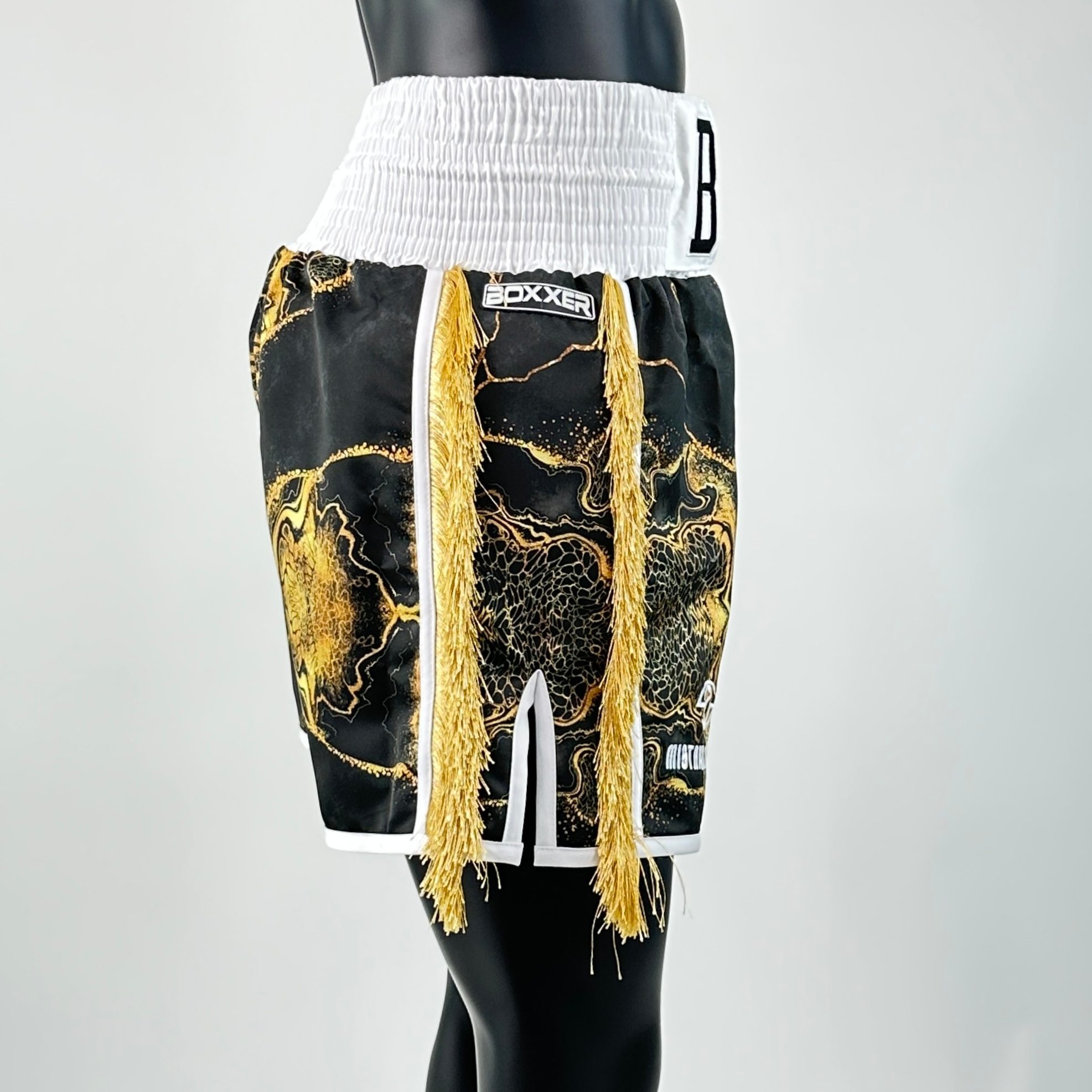 Side Stripe BX  Aidam Custom Boxing Shorts & Trunks