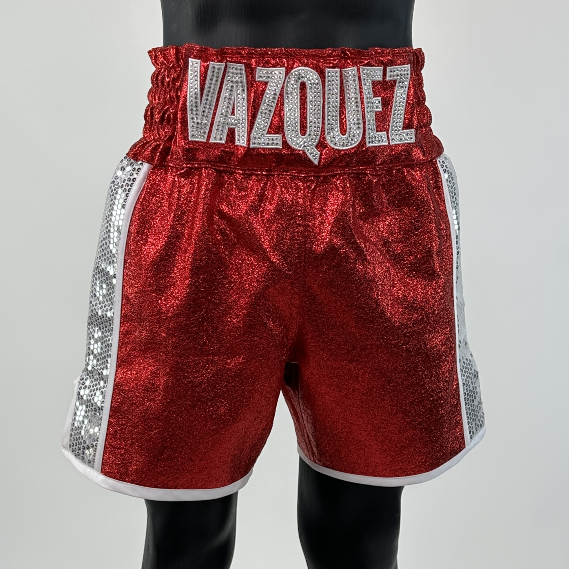 Side Stripe BX Edward Custom Boxing Shorts & Trunks