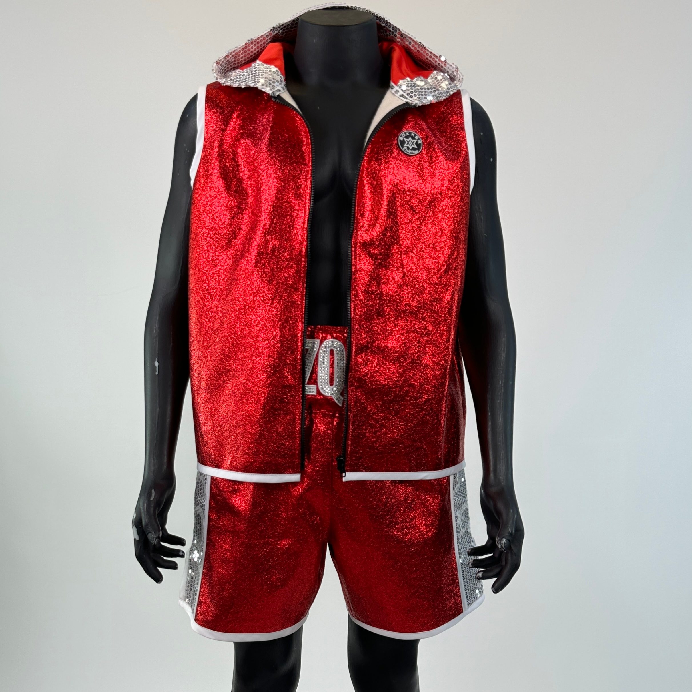 Side Stripe BX  Edward Custom Boxing Shorts & Trunks