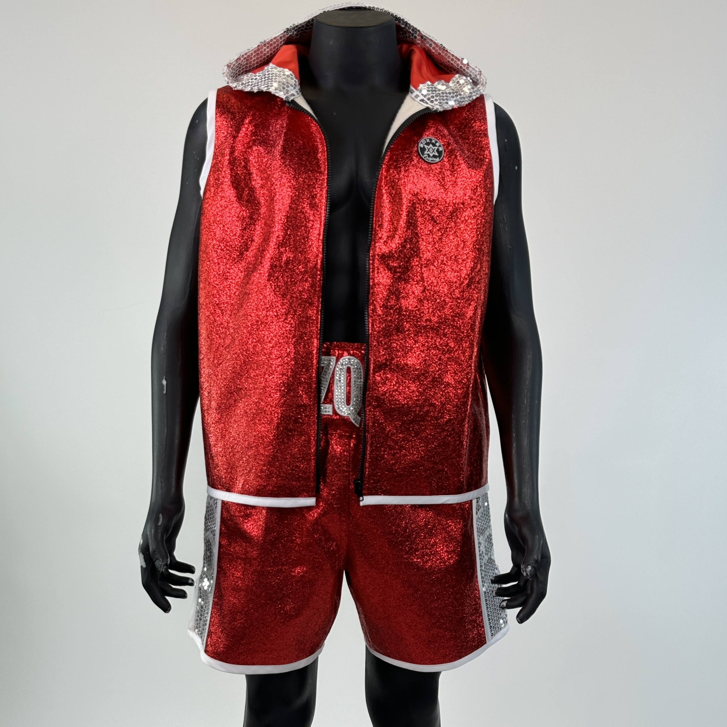 Side Stripe BX Edward Custom Boxing Shorts & Trunks