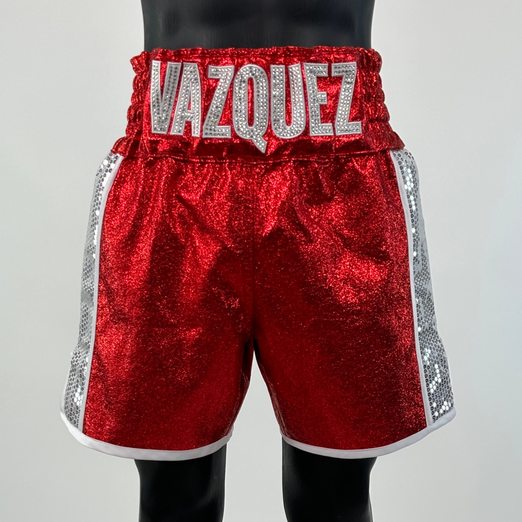 Side Stripe BX  Edward Custom Boxing Shorts & Trunks