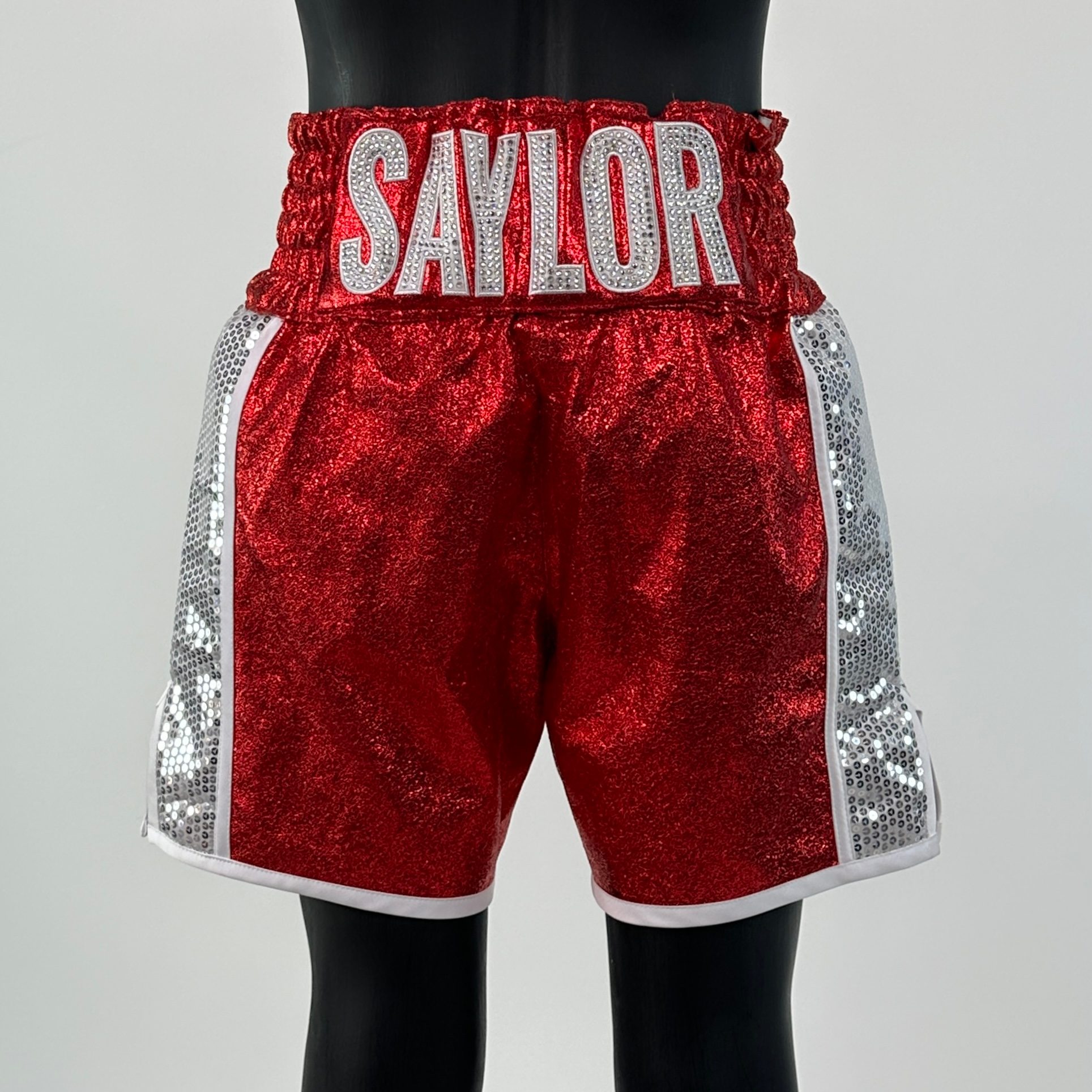 Side Stripe BX  Edward Custom Boxing Shorts & Trunks