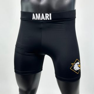 Classic Vale Tudo MMA Black Daniel Compression Shorts