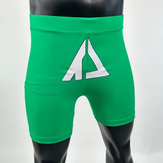 Classic Vale Tudo MMA Green Stuart Compression Shorts