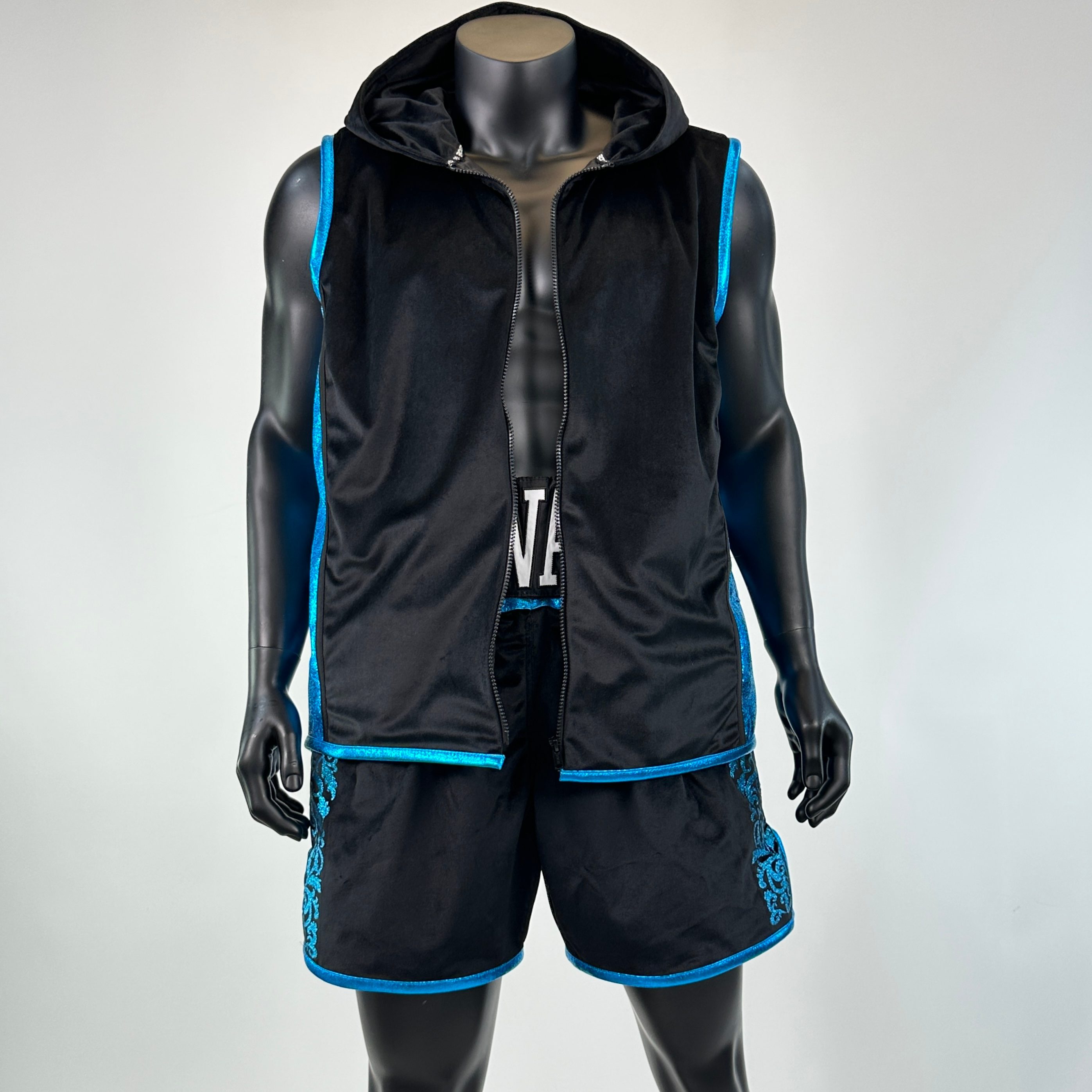 Royal BX (Boxxerworld Elite) Mohamed Custom Boxing Shorts & Trunks