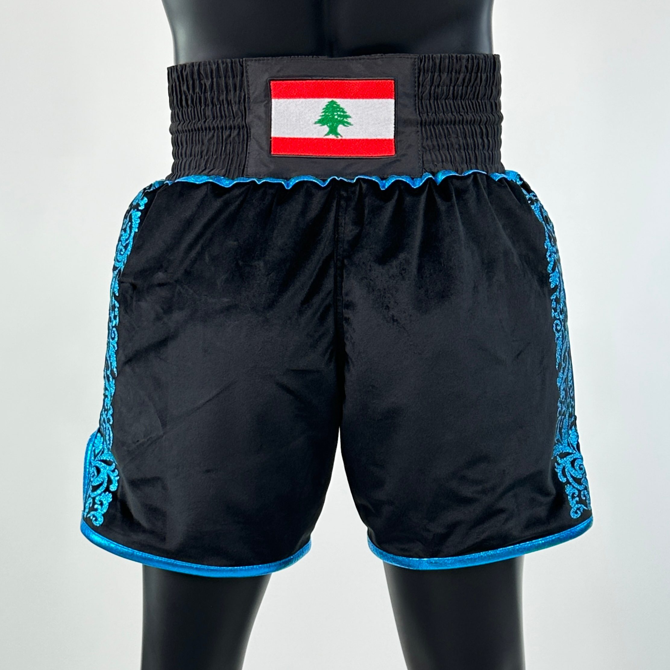 Royal BX (Boxxerworld Elite) Mohamed Custom Boxing Shorts & Trunks