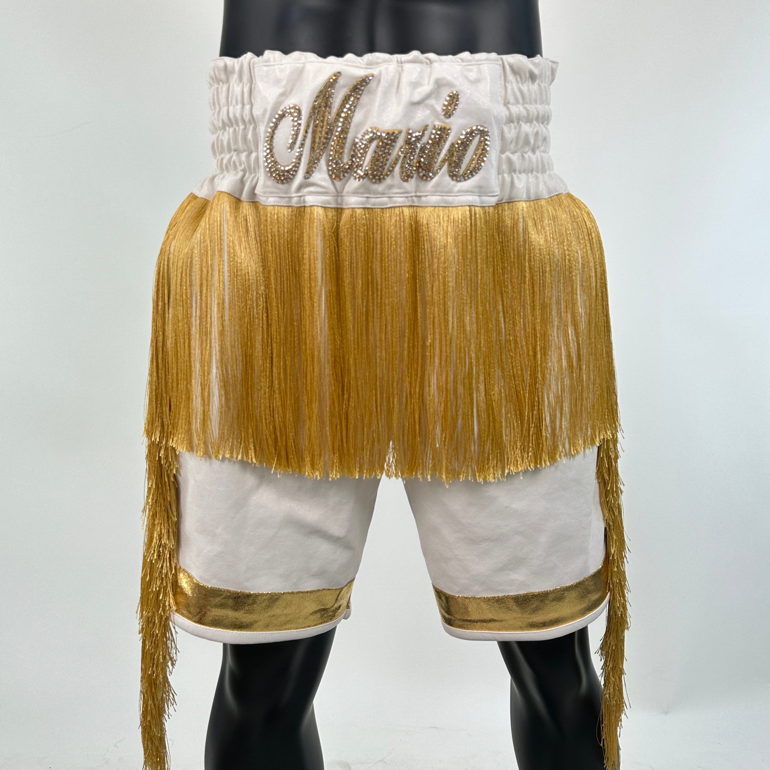 Long Tassels Supreme BX Mario Custom Boxing Shorts & Trunks