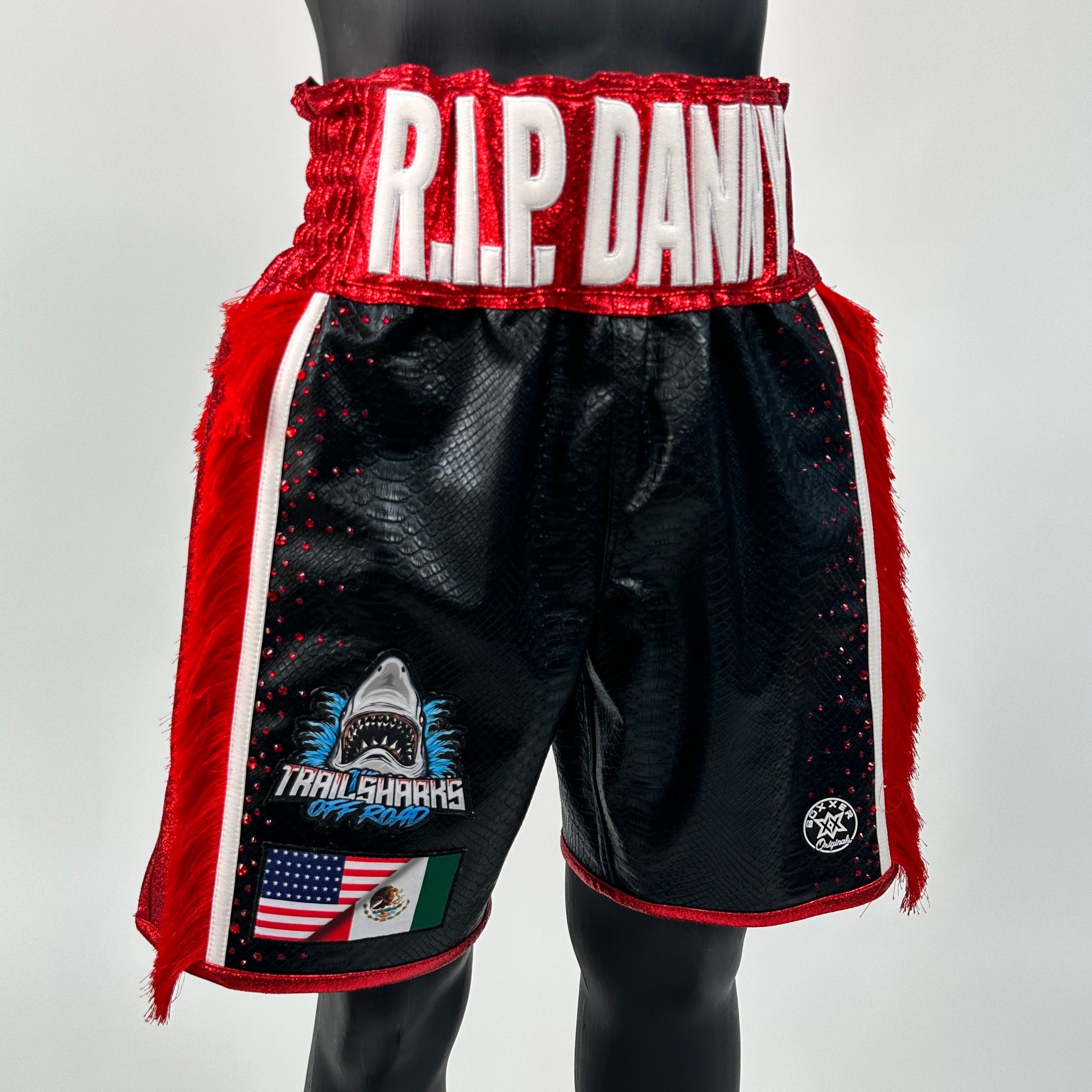 Side Stripe BX  buddy Custom Boxing Shorts & Trunks