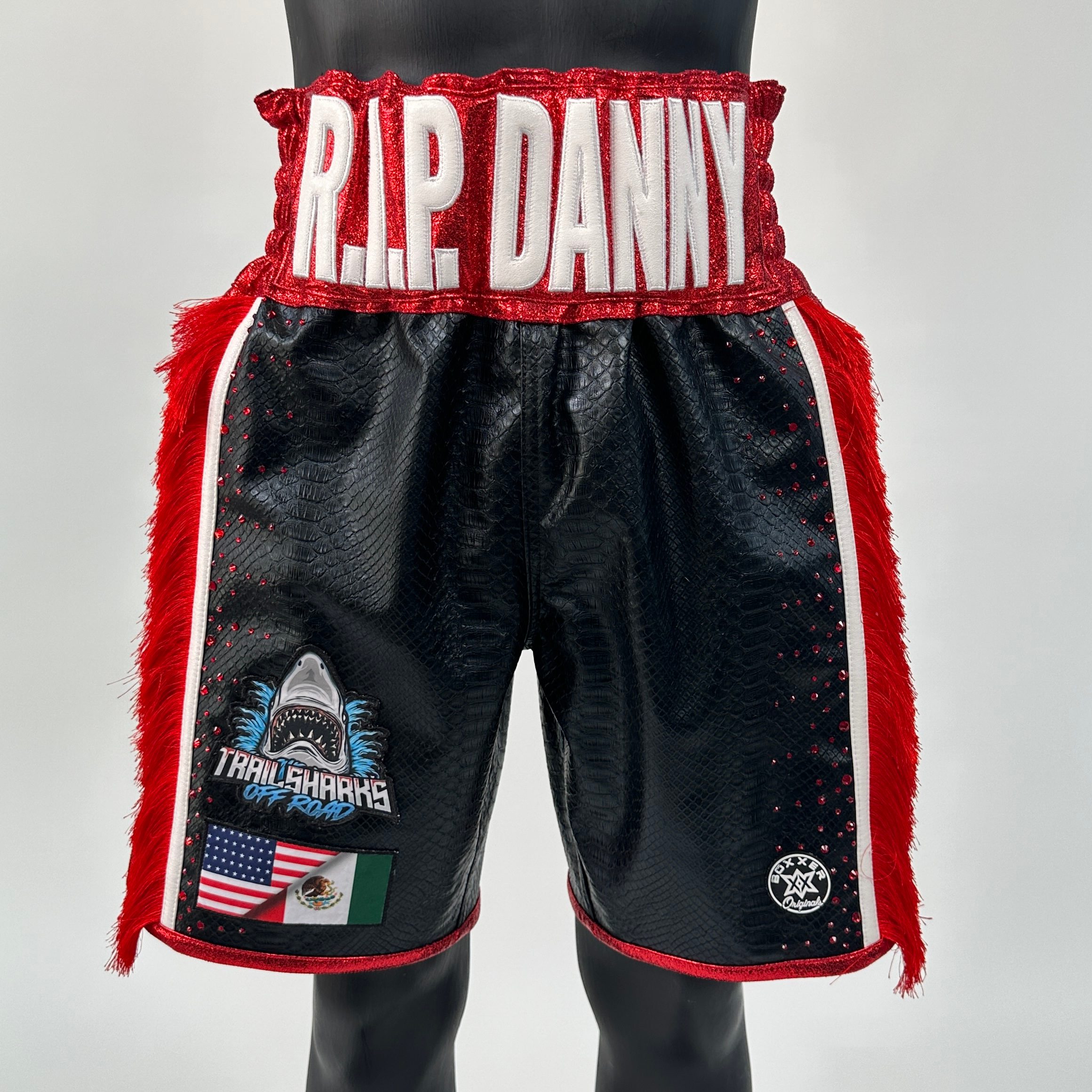 Side Stripe BX  buddy Custom Boxing Shorts & Trunks