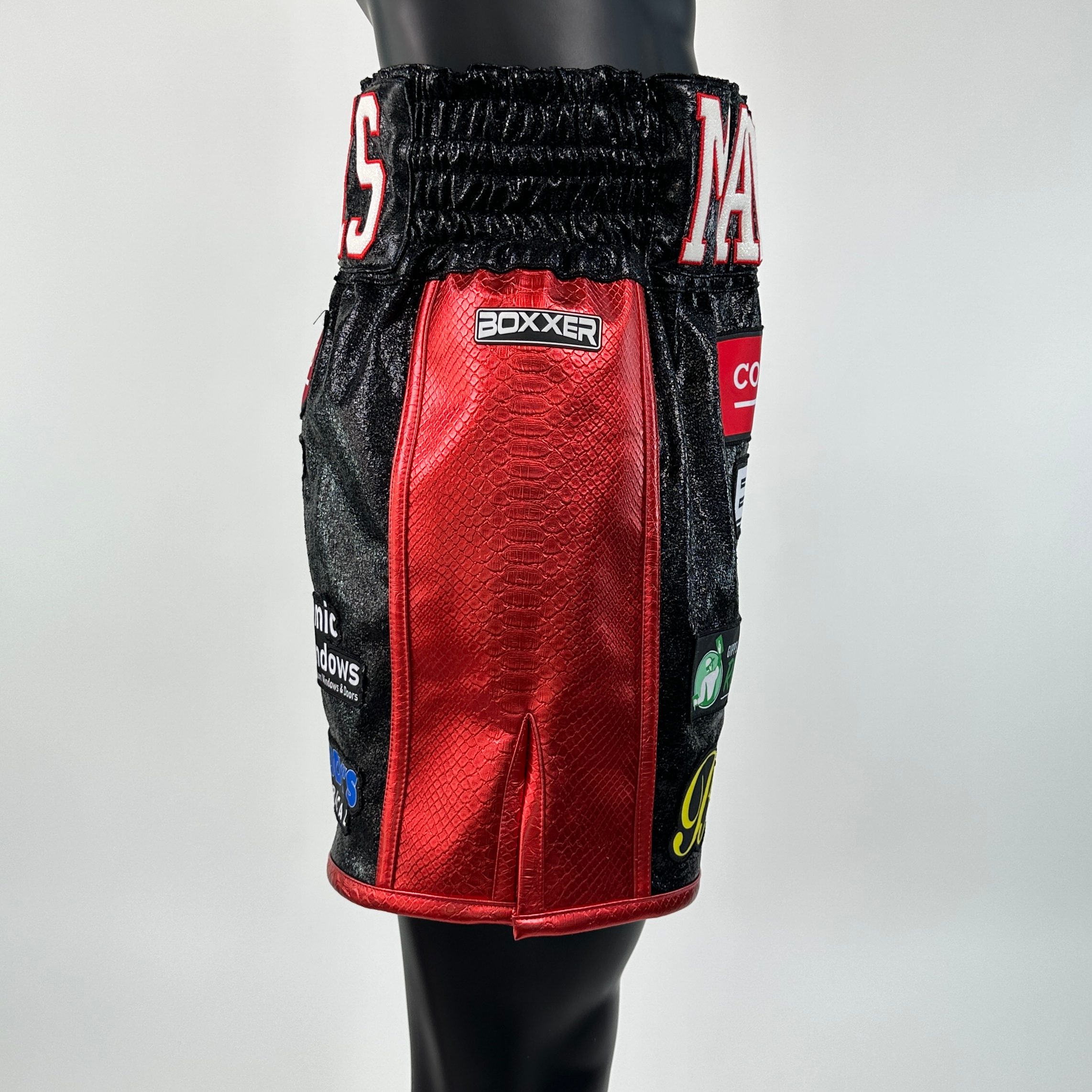 Side Stripe BX  Dylan Custom Boxing Shorts & Trunks