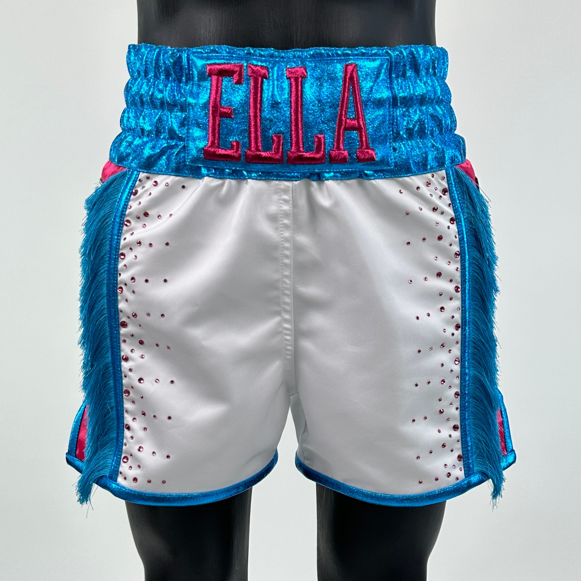 Side Stripe BX  Teresa Custom Boxing Shorts & Trunks