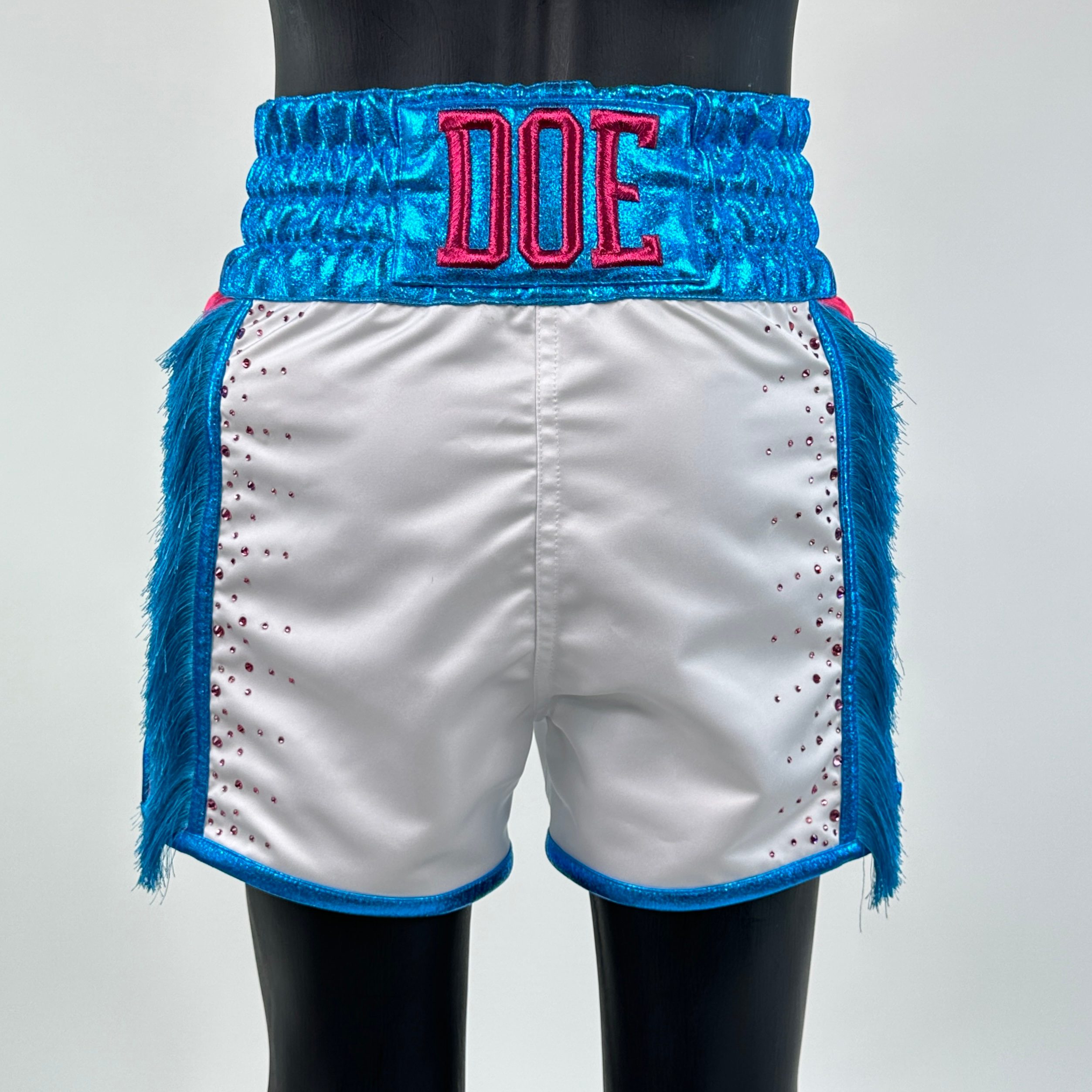 Side Stripe BX  Teresa Custom Boxing Shorts & Trunks