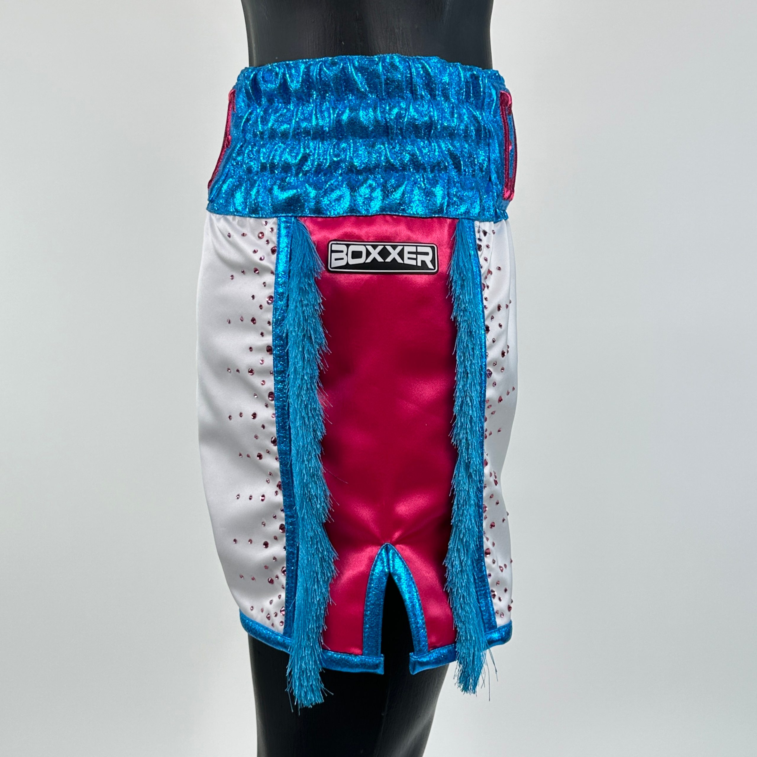Side Stripe BX  Teresa Custom Boxing Shorts & Trunks