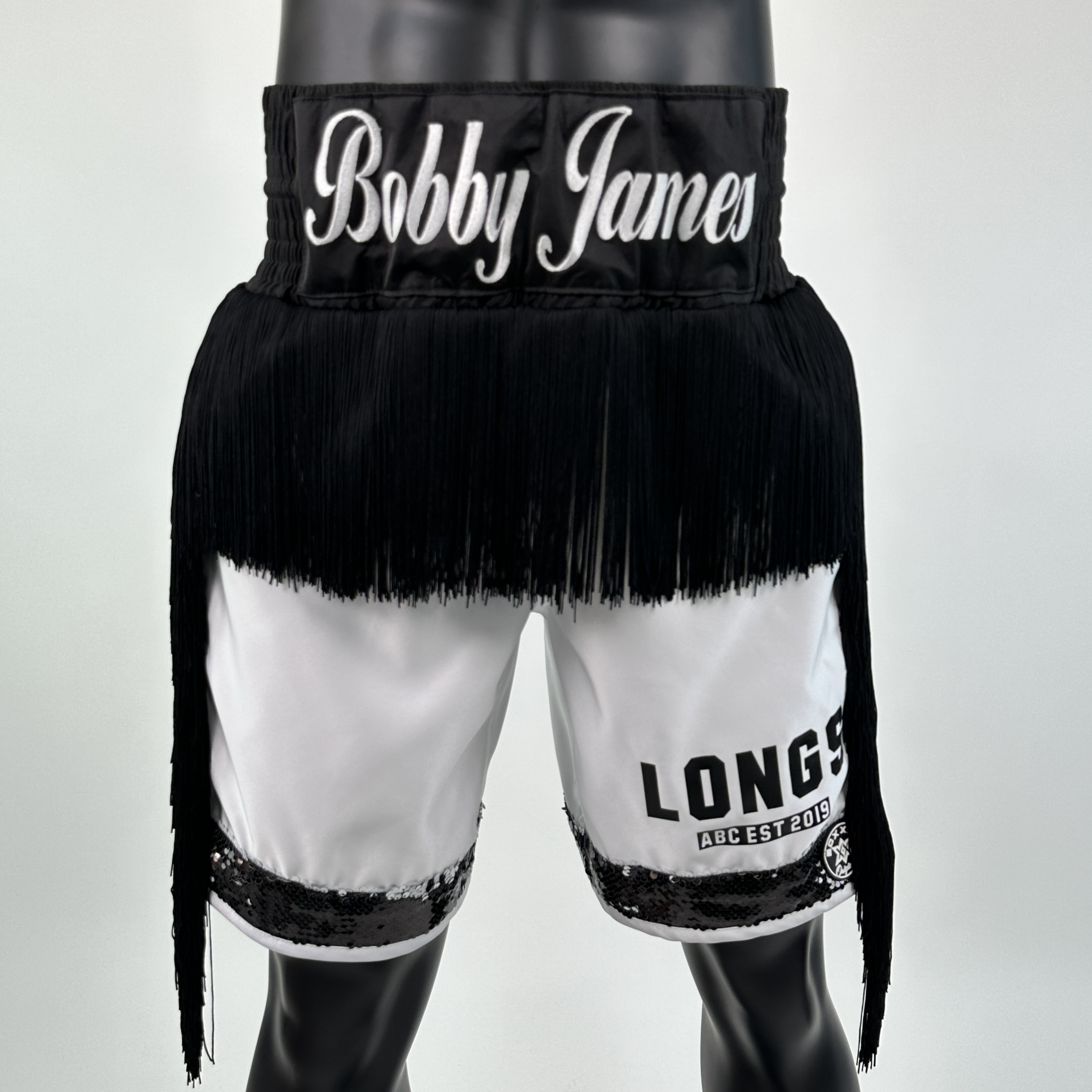 Long Tassels Supreme BX Bobbijoel Custom Boxing Shorts & Trunks