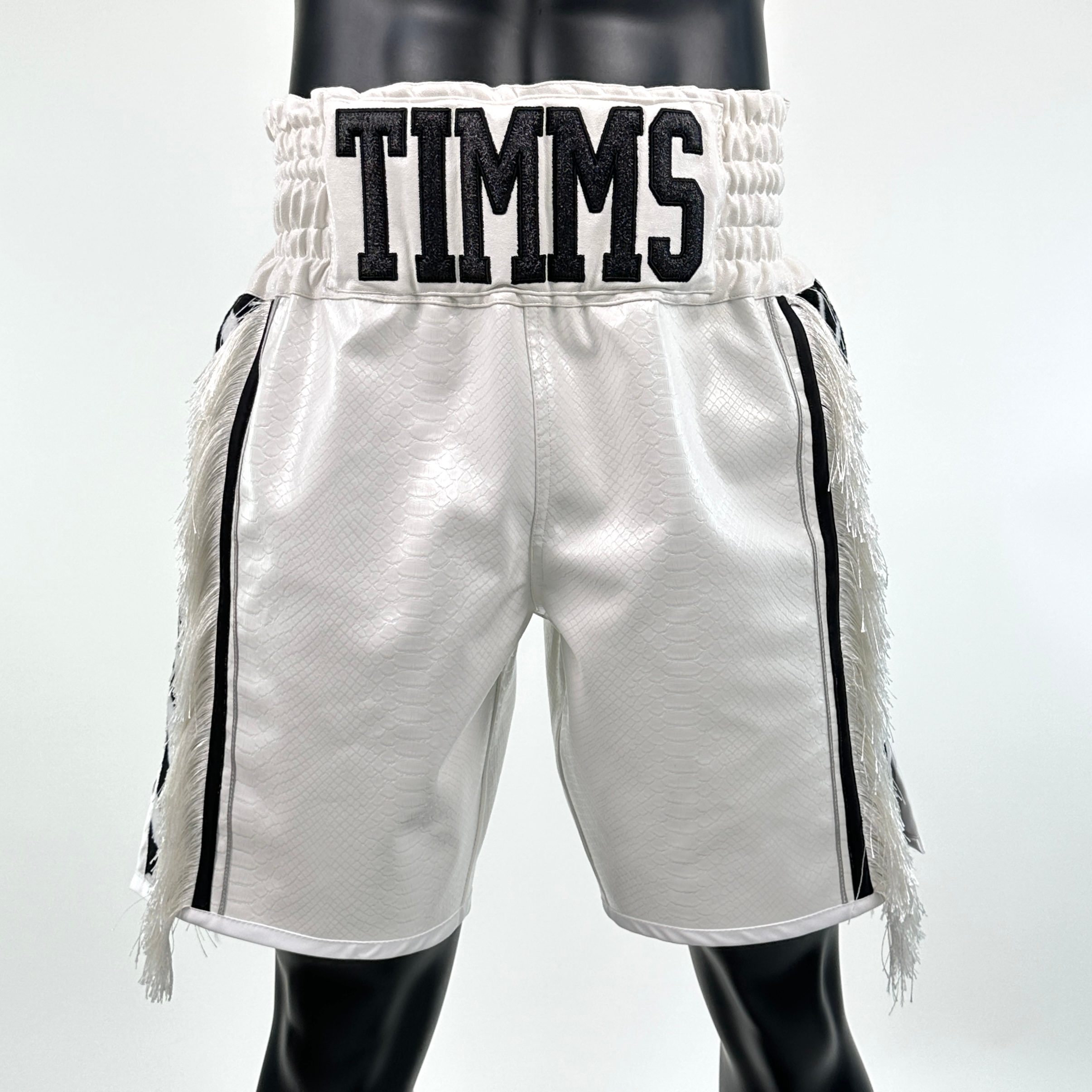 Side Stripe Luxury II Jamie Custom Boxing Shorts & Trunks
