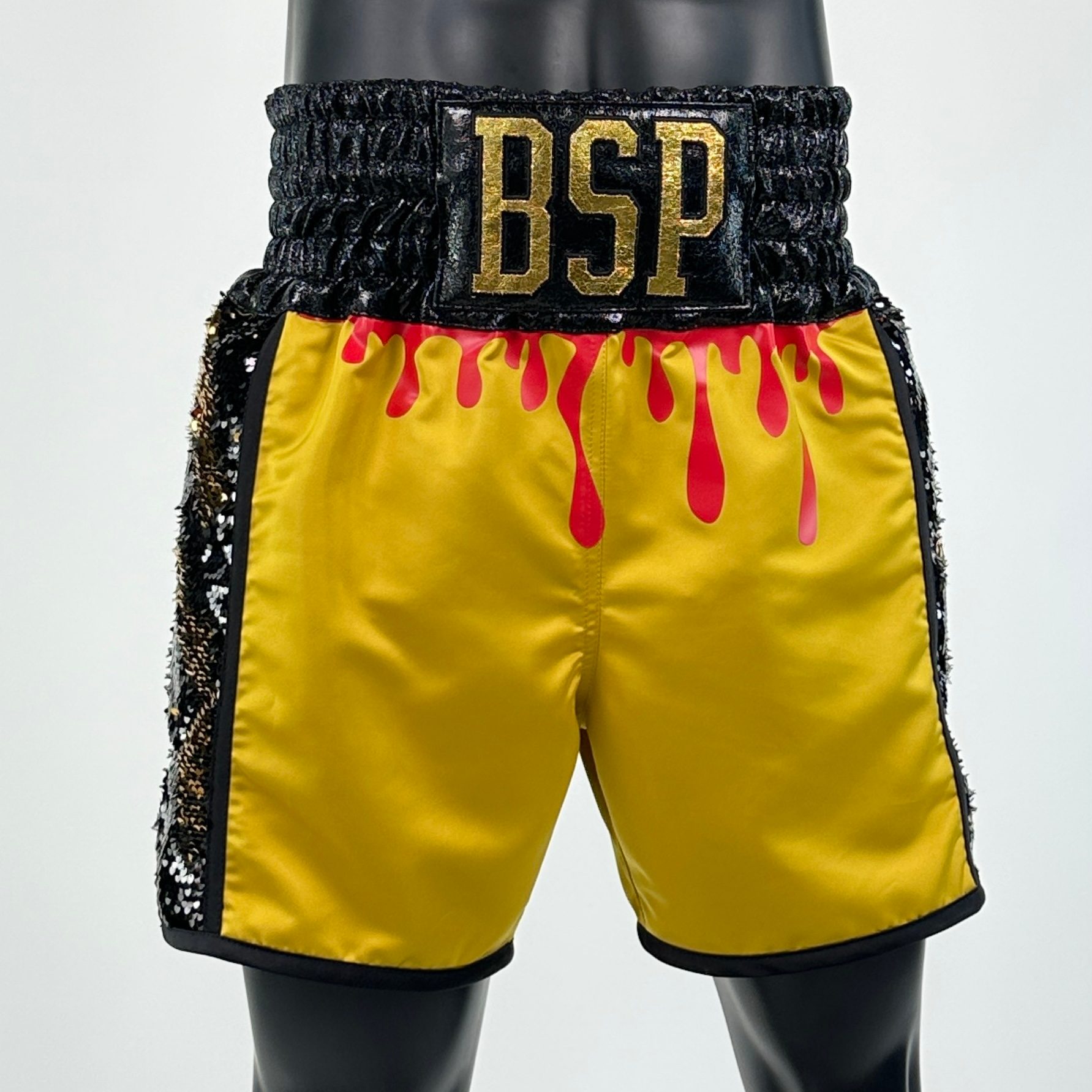 Side Stripe BX Old Katie Custom Boxing Shorts & Trunks