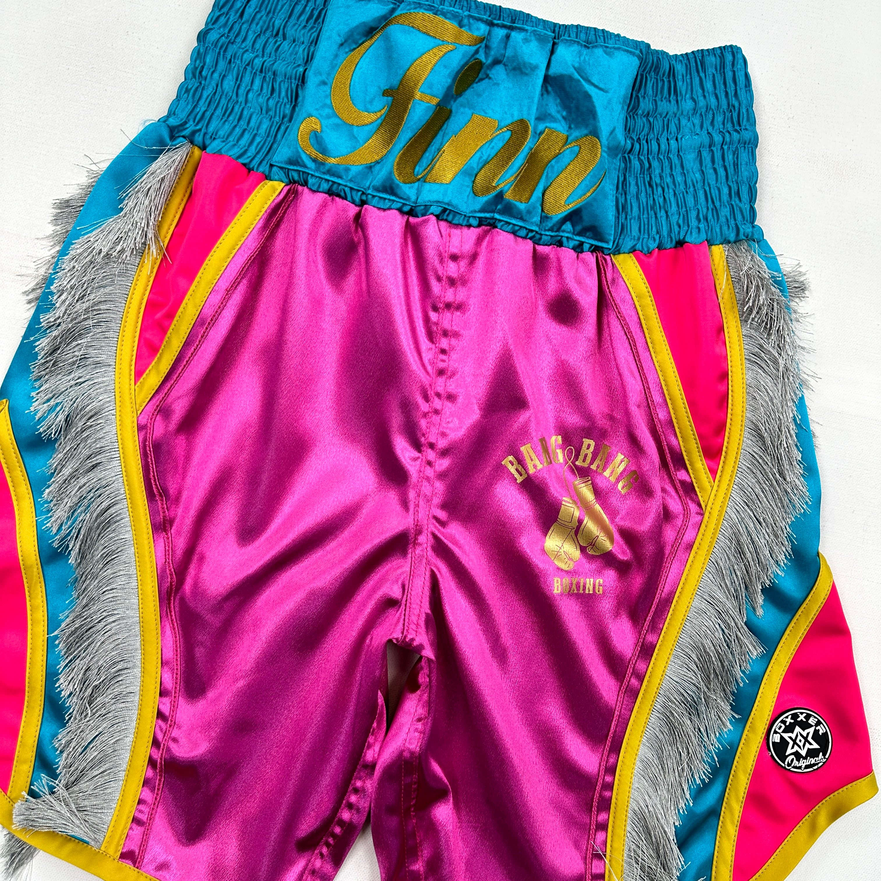 King Cobra BX Old gareth 135684 Custom Boxing Shorts & Trunks
