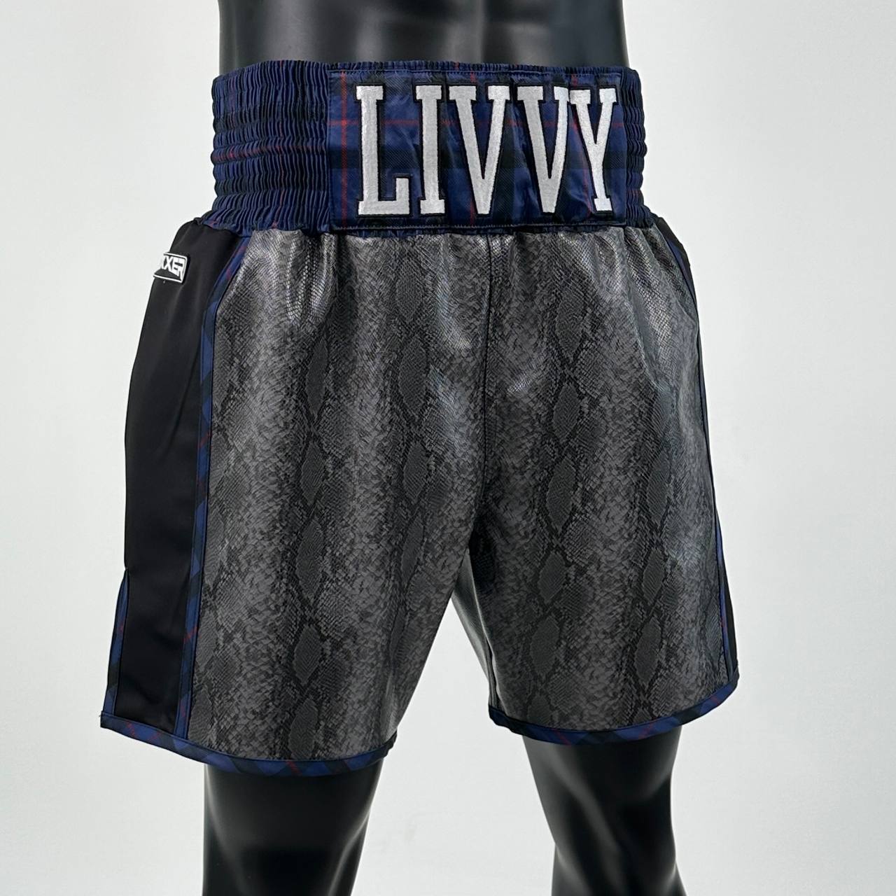 Side Stripe BX Old Kieran 136516 Custom Boxing Shorts & Trunks