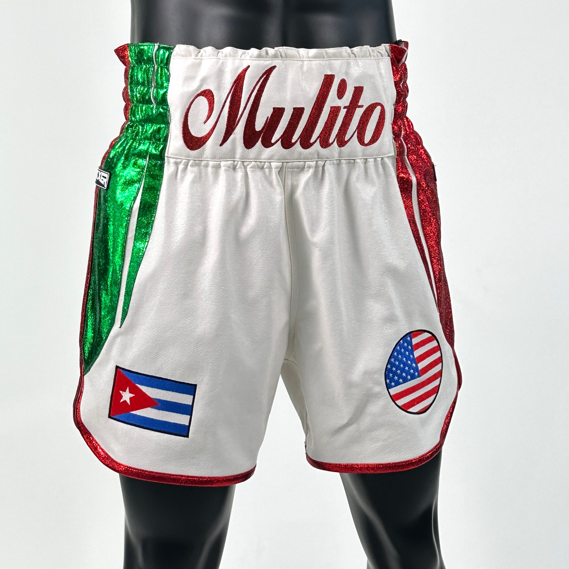 USYK TRIBUTE BX Old Lazaro 136825 Custom Boxing Shorts & Trunks