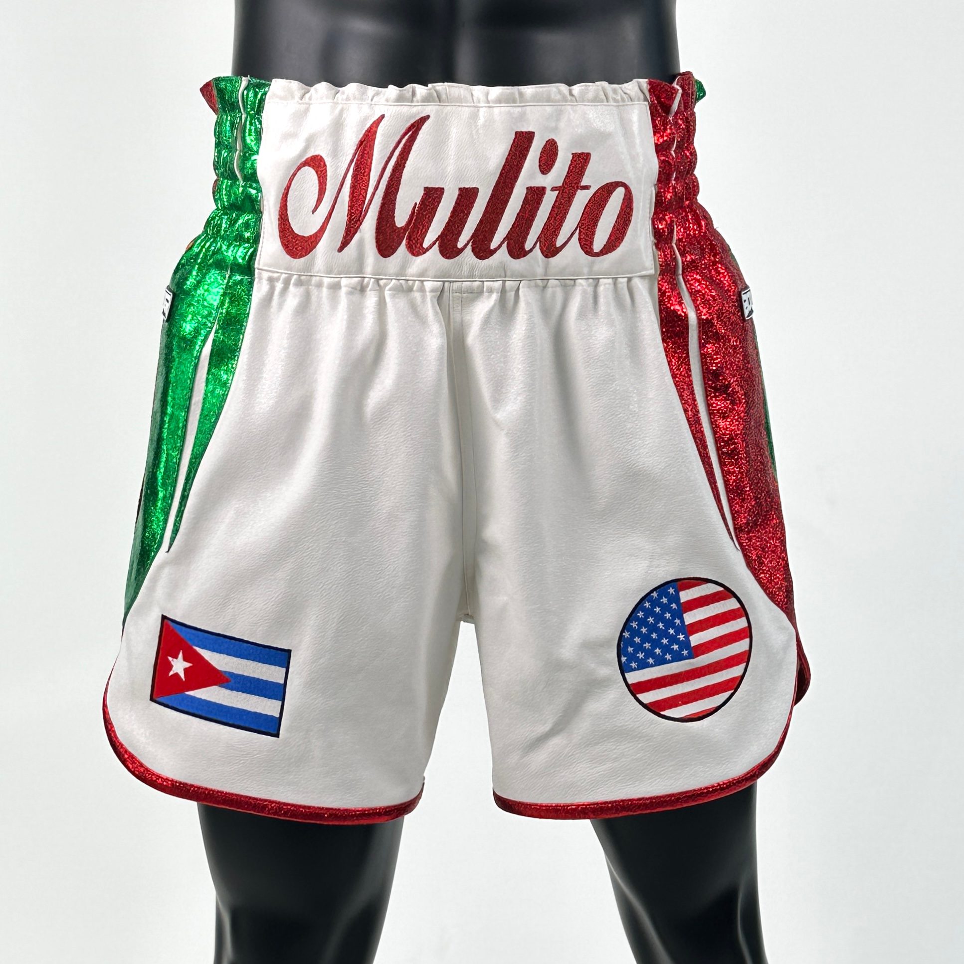 USYK TRIBUTE BX Lazaro 136825 Custom Boxing Shorts & Trunks