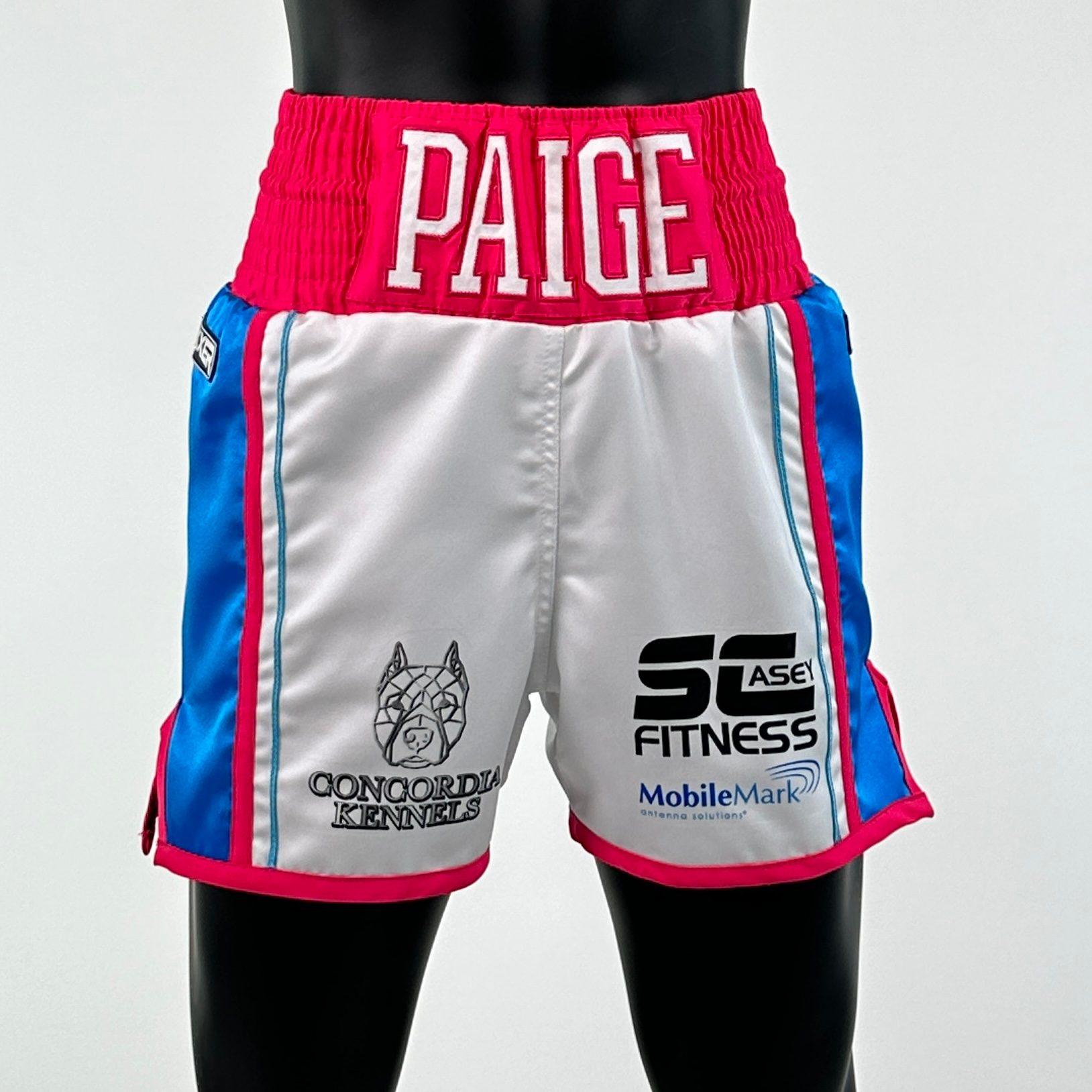 Side Stripe Luxury II Leah 137644 WOMENS Custom Boxing Shorts & Trunks