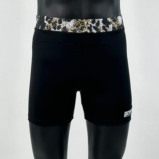 Classic Vale Tudo MMA Black Jessica R Compression Shorts