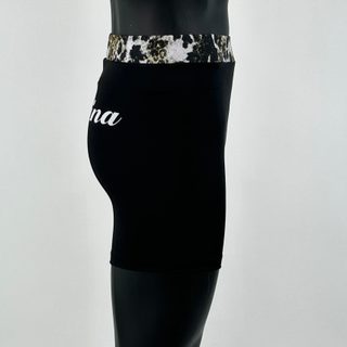 Classic Vale Tudo MMA Black Jessica R Compression Shorts
