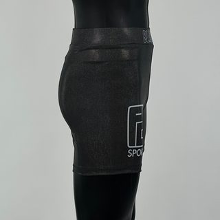 Classic Vale Tudo MMA Black foil dot Regivaldo C Compression Shorts