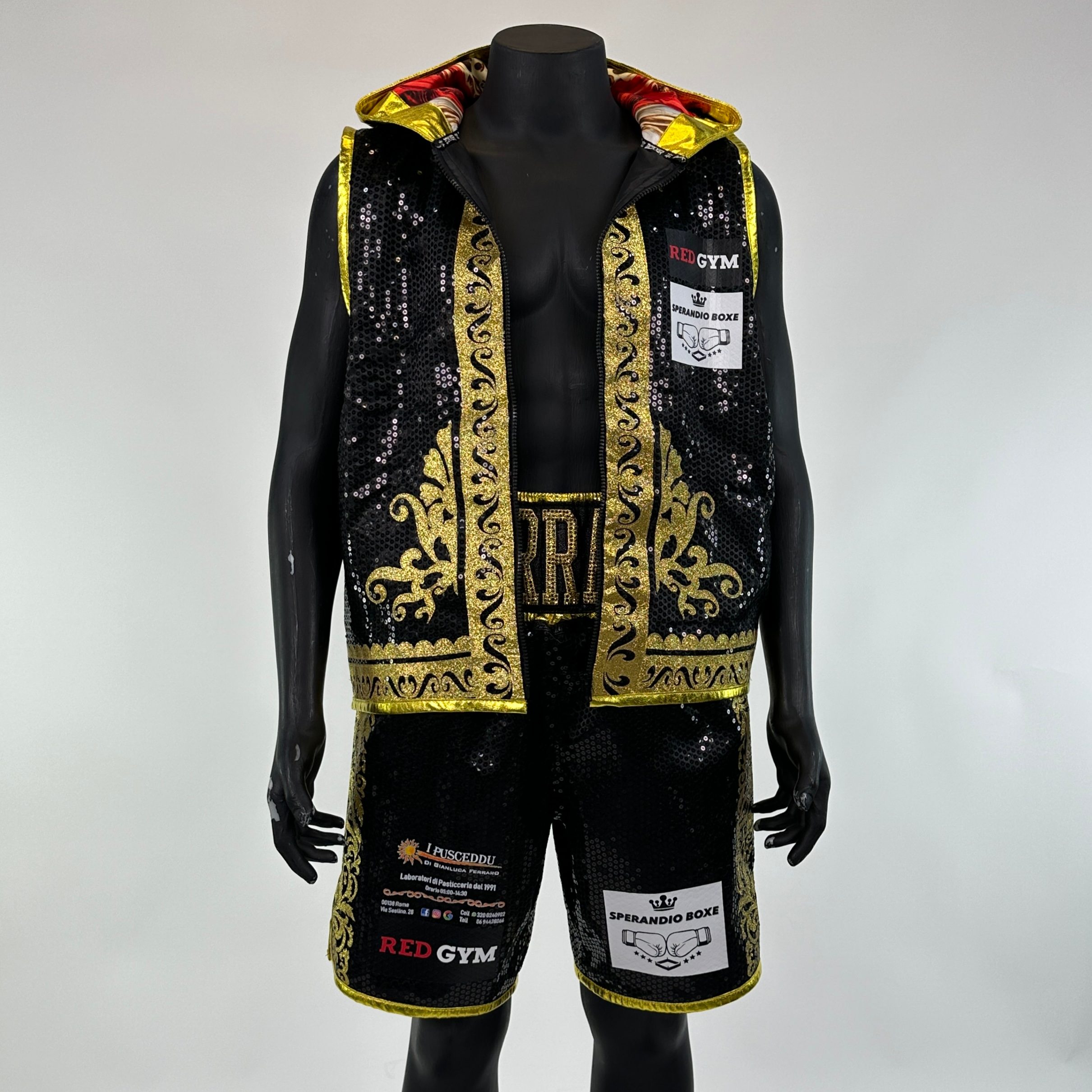 Royal BX (Boxxerworld Elite) old Matte 138121 Custom Boxing Shorts & Trunks