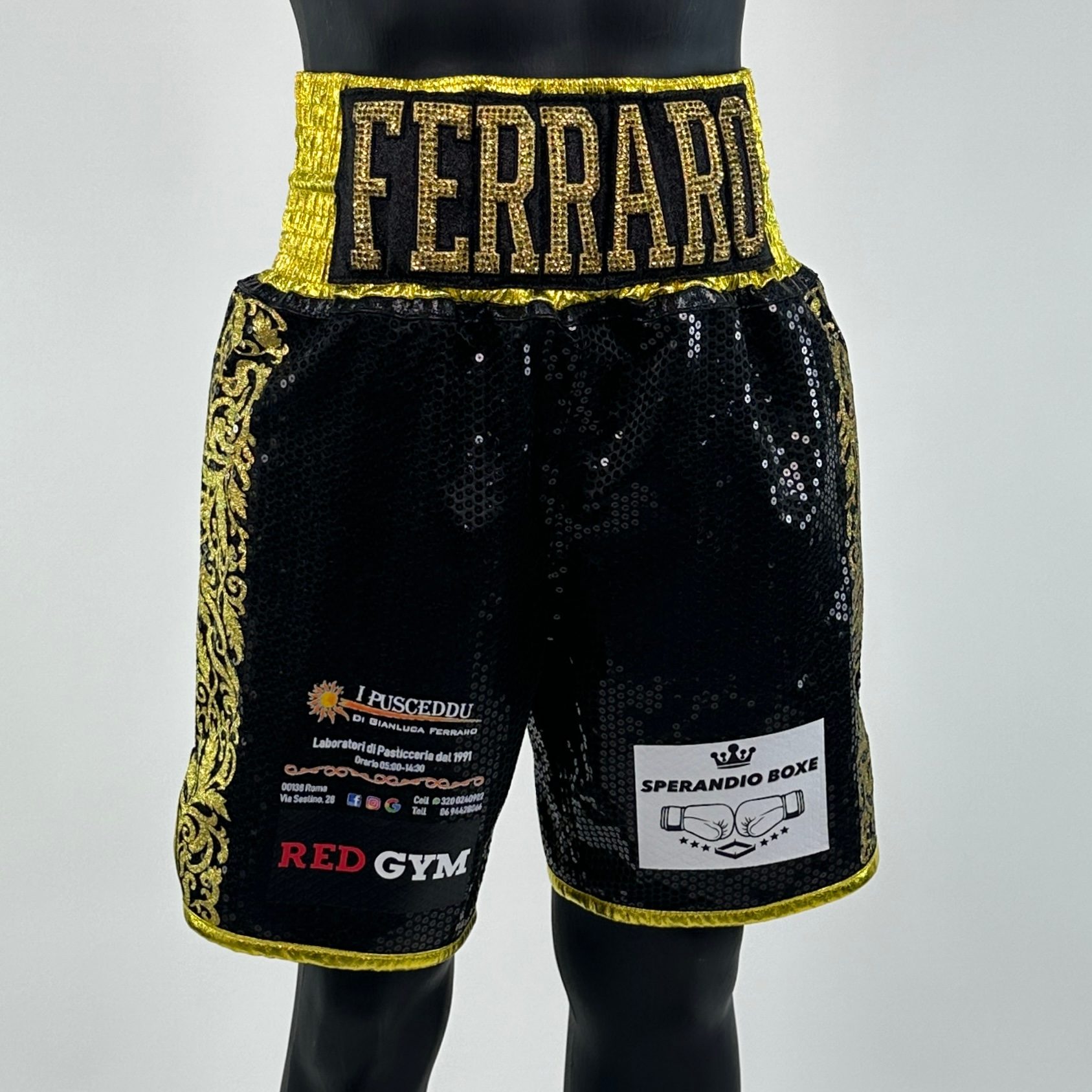 Royal BX (Boxxerworld Elite) Matte 138121 Custom Boxing Shorts & Trunks