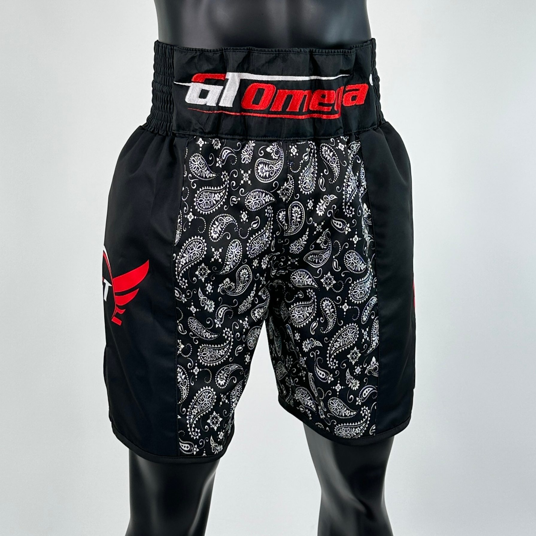 Three Stripes Bx Old Ayodeji 138672 Custom Boxing Shorts & Trunks
