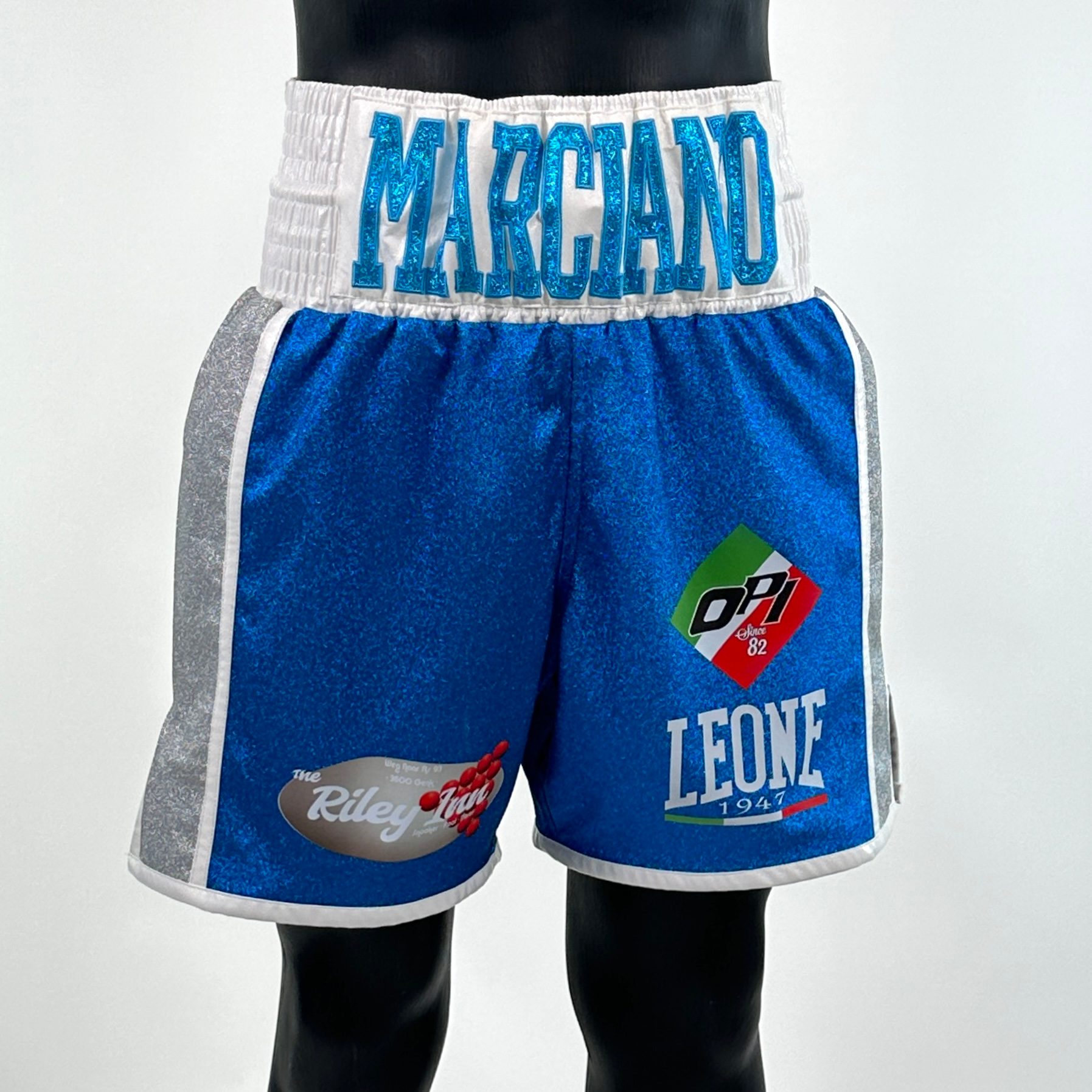 Side Stripe BX Old Francesco 138984 Custom Boxing Shorts & Trunks