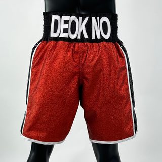 Side Stripe BX Old Boram 139076 Custom Boxing Shorts & Trunks