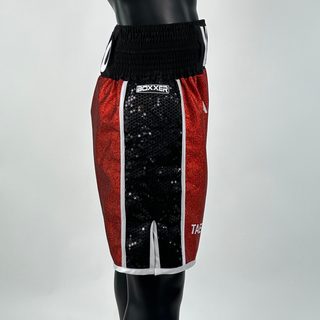 Side Stripe BX Old Boram 139076 Custom Boxing Shorts & Trunks