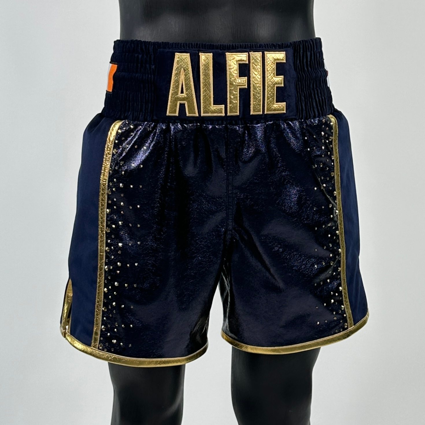 Side Stripe BX Old Steve 140759 Custom Boxing Shorts & Trunks