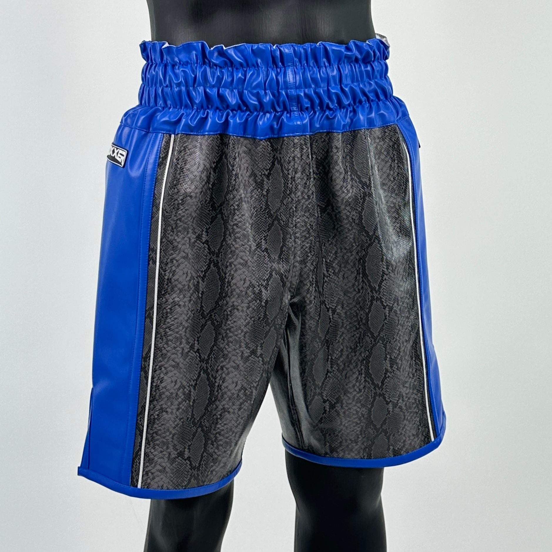 Side Stripe Luxury II Old Steve 141152 Custom Boxing Shorts & Trunks