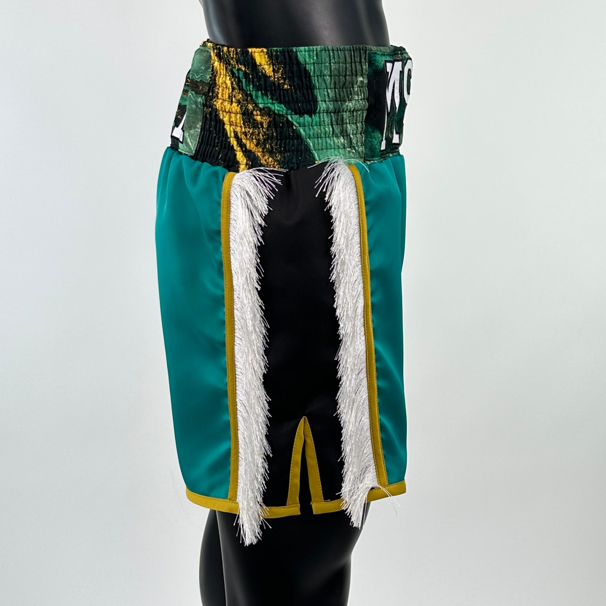 Side Stripe BX  Mohamad 139916 Custom Boxing Shorts & Trunks