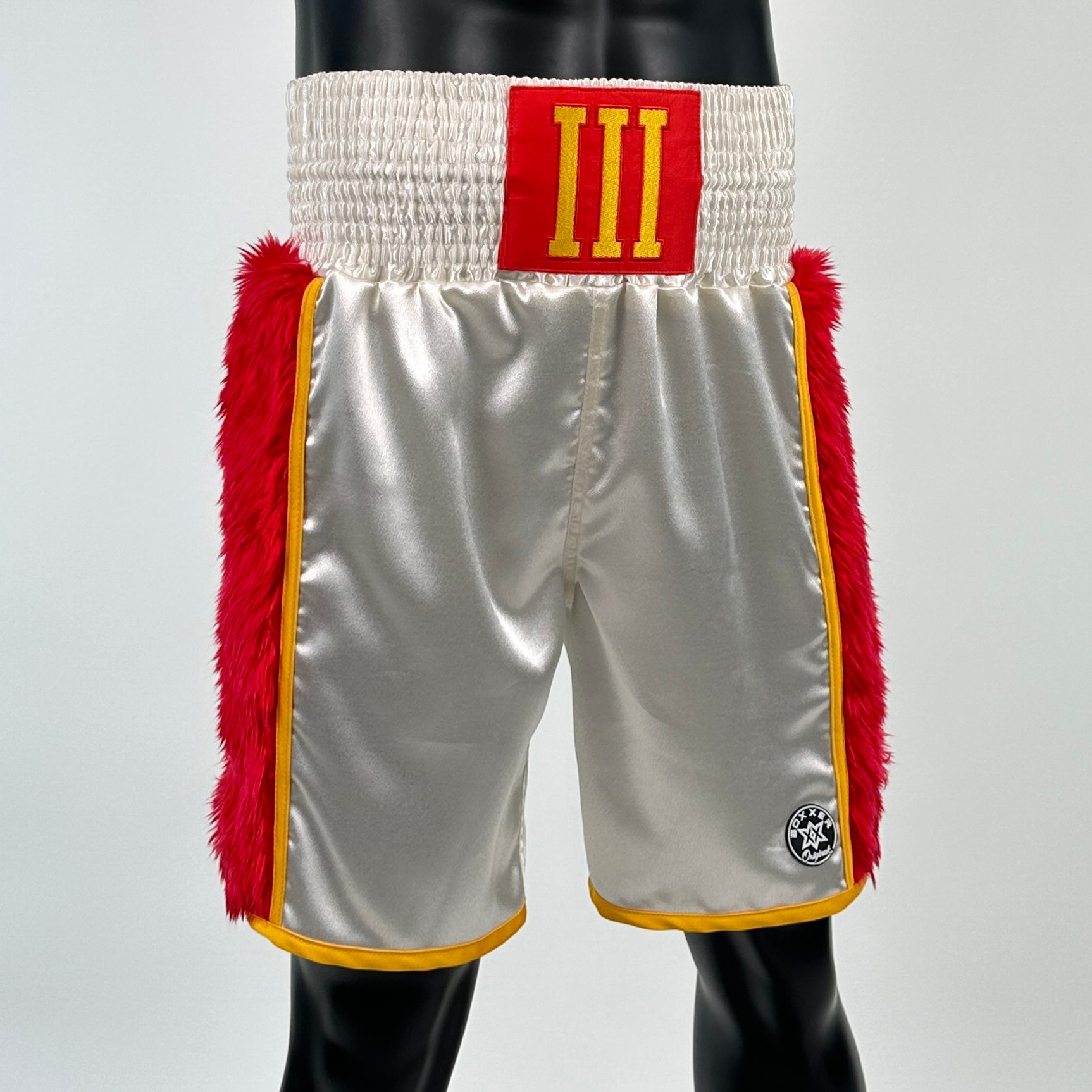 Side Stripe BX  Hello 141554 Custom Boxing Shorts & Trunks