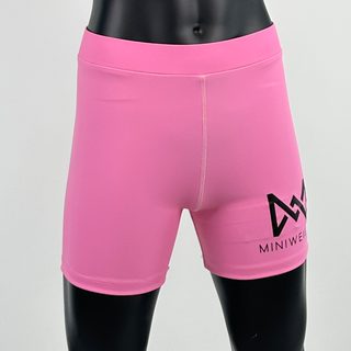 Classic Vale Tudo MMA Pink Giselle Compression Shorts