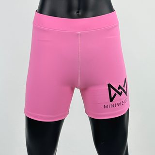Classic Vale Tudo MMA Pink Giselle Compression Shorts